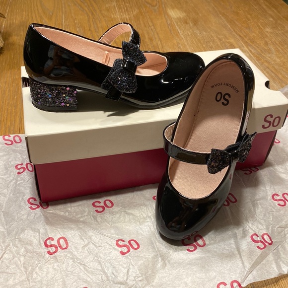 SO Shoes So Memory Foam Easy Oneasy Off Black Stunning Dress Shoes